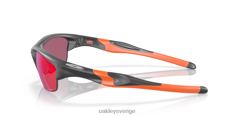 Oakley halvjacka 2.0 (låg bridge passform) T8RX0682 prizm väglinser, matt mörkgrå båge