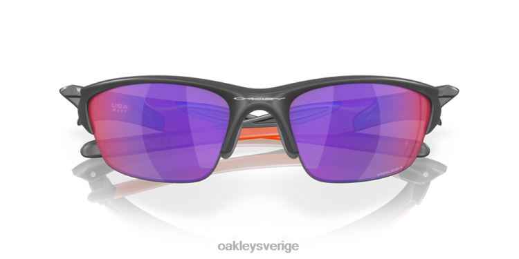 Oakley halvjacka 2.0 (låg bridge passform) T8RX0682 prizm väglinser, matt mörkgrå båge
