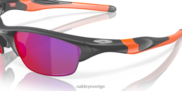 Oakley halvjacka 2.0 (låg bridge passform) T8RX0682 prizm väglinser, matt mörkgrå båge