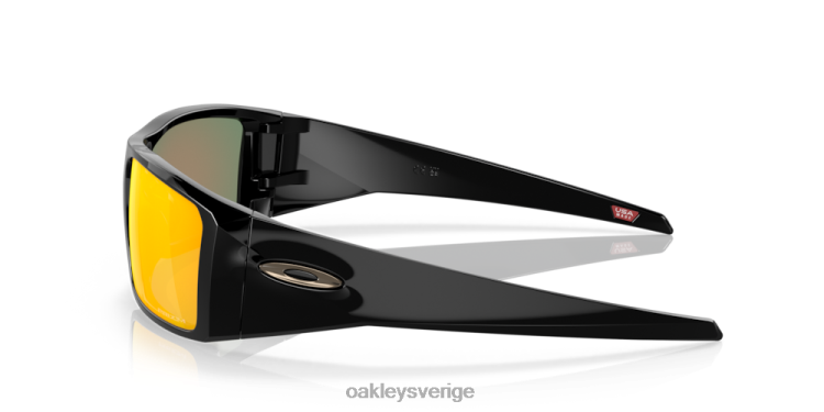Oakley heliostat T8RX0759 prizm ruby ​​linser, polerad svart båge