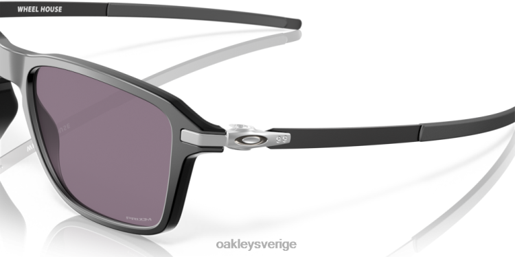 Oakley hjulhus T8RX01036 prizm grå linser, satinsvart båge