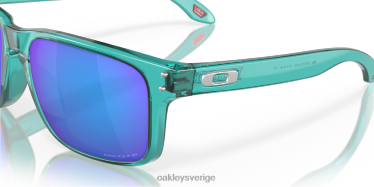 Oakley holbrook T8RX076 prizm sapphire polariserade linser, trans artic surf ram