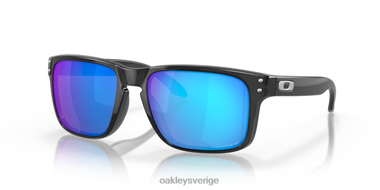 Oakley holbrook (låg bropassning) T8RX0798 prizm safir polariserade linser, svart bläckbåge