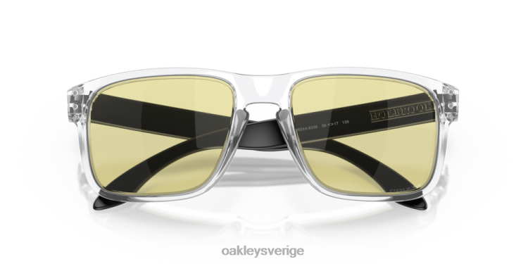 Oakley holbrook (low bridge fit) spelkollektion T8RX0257 prizm spellinser, klar ram
