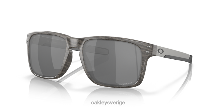 Oakley holbrook mix T8RX0161 prizm svarta linser, woodgrain ram
