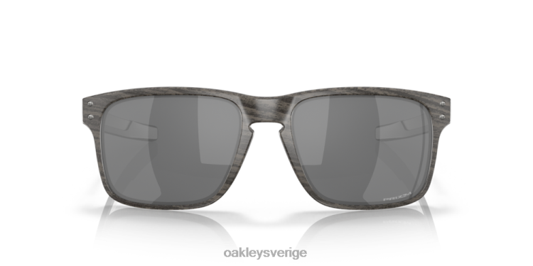 Oakley holbrook mix T8RX0161 prizm svarta linser, woodgrain ram