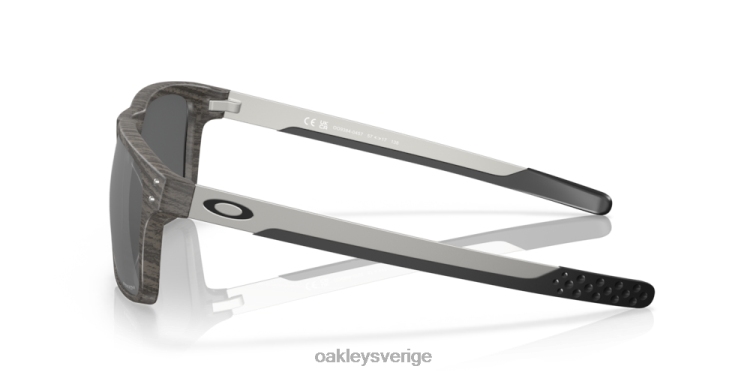 Oakley holbrook mix T8RX0161 prizm svarta linser, woodgrain ram