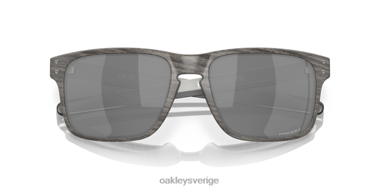 Oakley holbrook mix T8RX0161 prizm svarta linser, woodgrain ram