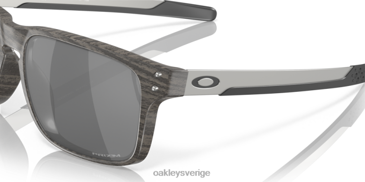 Oakley holbrook mix T8RX0161 prizm svarta linser, woodgrain ram