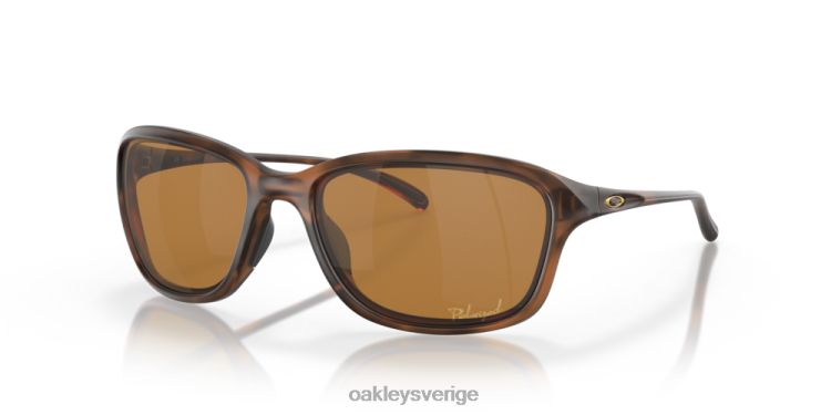 Oakley hon är ostoppbar T8RX0356 volfram iridium polariserade linser, mattbrun sköldpaddsbåge