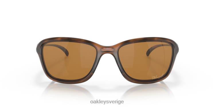 Oakley hon är ostoppbar T8RX0356 volfram iridium polariserade linser, mattbrun sköldpaddsbåge
