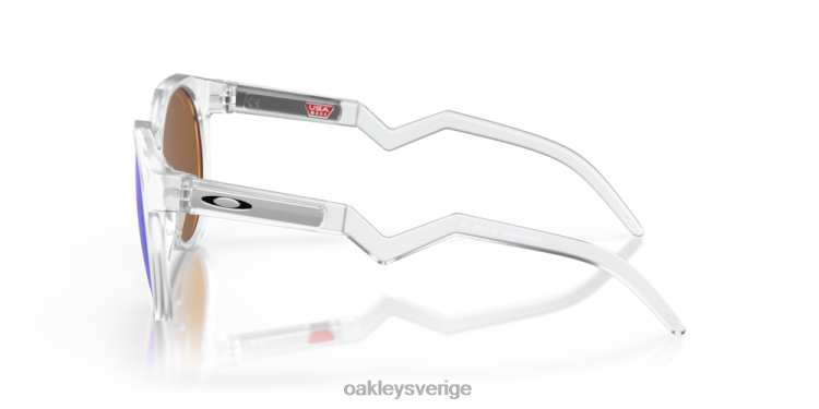 Oakley hstn (låg brygganpassning) T8RX01008 prizm violetta linser, matt klar ram