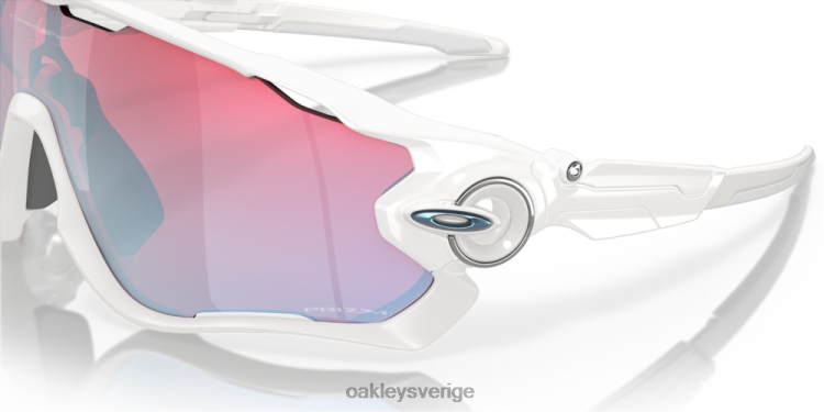 Oakley jawbreaker prizm snösamling T8RX0881 prizm snow sapphire linser, polerad vit båge
