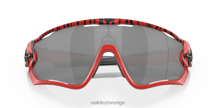 Oakley jawbreaker röd tiger T8RX0259 prizm svarta linser, röd tigerbåge