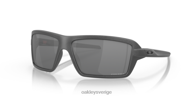 Oakley kablar T8RX0667 prizm svarta linser, stålbåge