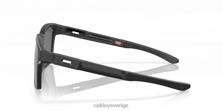 Oakley katalysator (låg bryggpassning) T8RX0878 svarta iridiumpolariserade linser, mattsvart båge