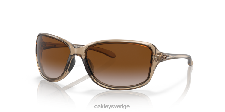 Oakley kohort T8RX0455 mörkbruna gradientlinser, sepia ram