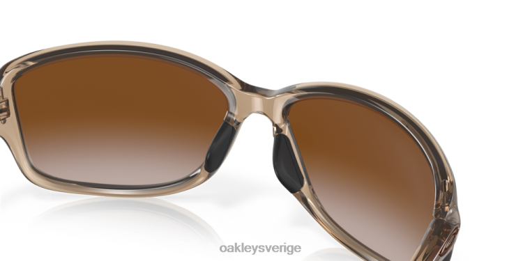 Oakley kohort T8RX0455 mörkbruna gradientlinser, sepia ram
