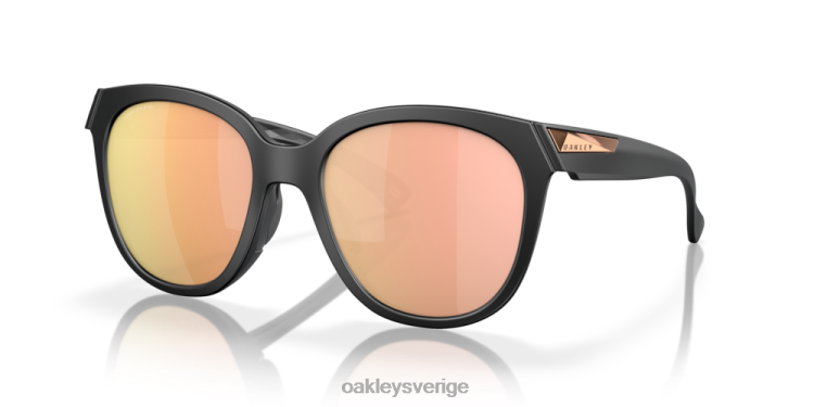 Oakley låg ton T8RX0941 prizm roséguld polariserade linser, mattsvart båge