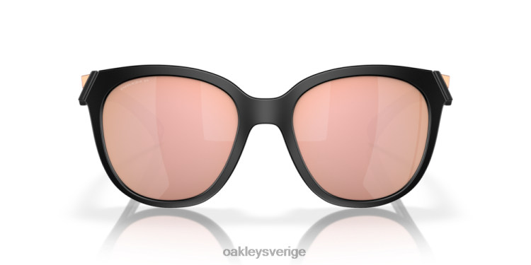 Oakley låg ton T8RX0941 prizm roséguld polariserade linser, mattsvart båge