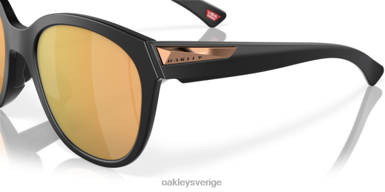 Oakley låg ton T8RX0941 prizm roséguld polariserade linser, mattsvart båge