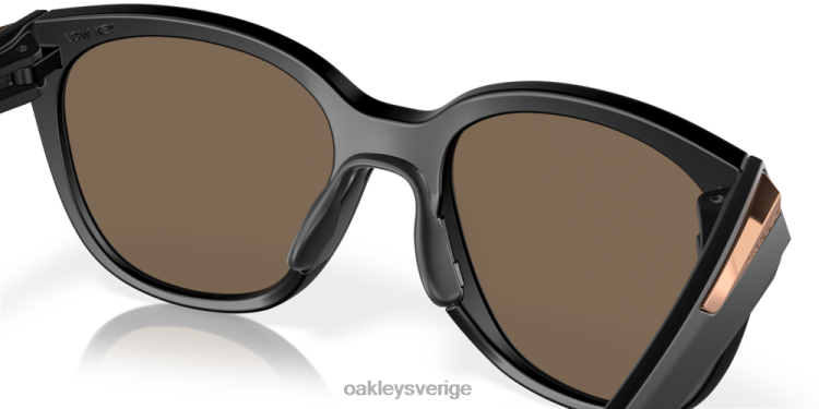 Oakley låg ton T8RX0941 prizm roséguld polariserade linser, mattsvart båge