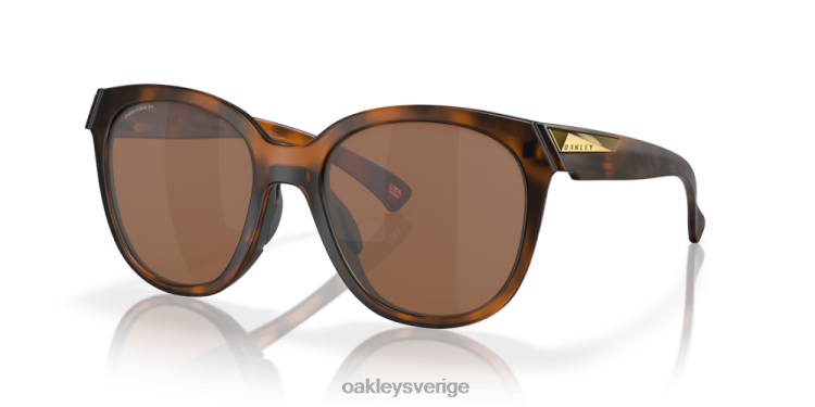 Oakley låg ton T8RX0942 prizm volframpolariserade linser, mattbrun sköldpaddsbåge