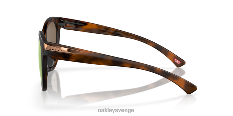 Oakley låg ton T8RX0944 prizm roséguld polariserade linser, mattbrun sköldpaddsbåge
