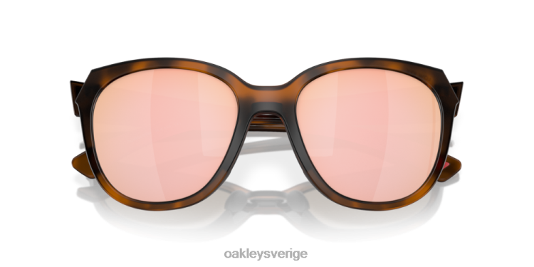 Oakley låg ton T8RX0944 prizm roséguld polariserade linser, mattbrun sköldpaddsbåge