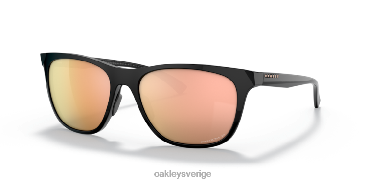 Oakley leadline T8RX01072 prizm roséguld polariserade linser, polerad svart båge
