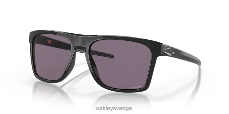 Oakley leffingwell T8RX0180 prizm grå linser, svart bläckbåge