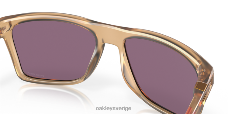 Oakley leffingwell T8RX0182 prizm jade linser, matt sepia båge