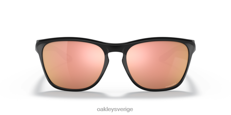 Oakley manorburn T8RX01092 prizm roséguld linser, polerad svart båge