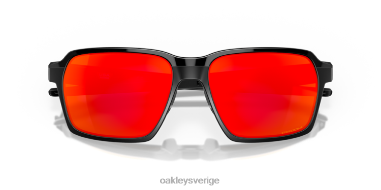 Oakley parlay T8RX0518 prizm ruby ​​linser, matt svart båge
