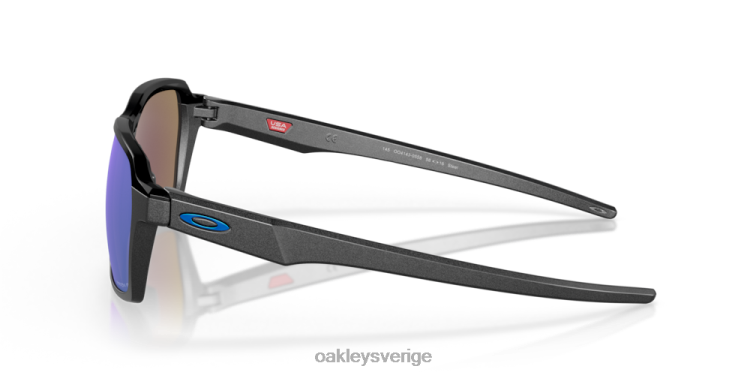 Oakley parlay T8RX0520 prizm safir polariserade linser, stålbåge