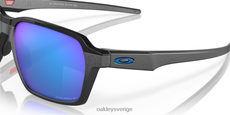 Oakley parlay T8RX0520 prizm safir polariserade linser, stålbåge
