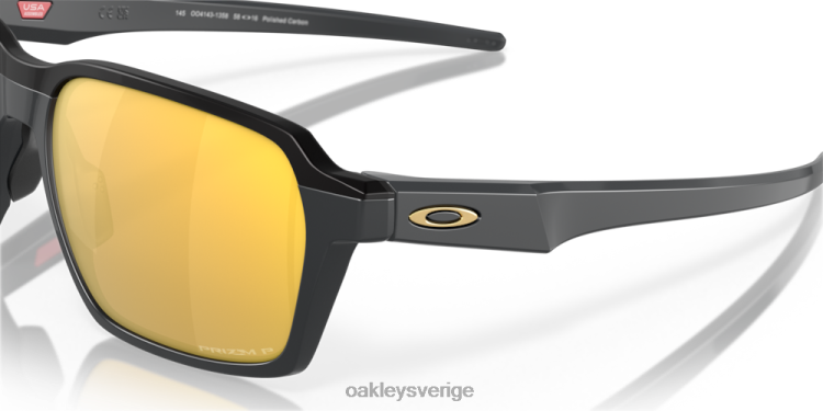 Oakley parlay T8RX0522 prizm 24k polariserade linser, kolfiberram