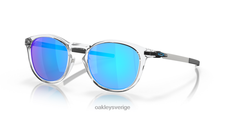 Oakley pitchman r T8RX0411 prizm safir linser, polerad klar ram