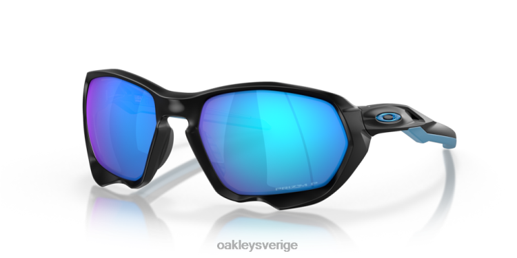Oakley plazma T8RX0264 prizm safir polariserade linser, mattsvart båge