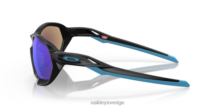 Oakley plazma T8RX0264 prizm safir polariserade linser, mattsvart båge