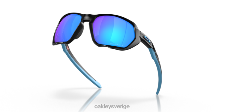 Oakley plazma T8RX0264 prizm safir polariserade linser, mattsvart båge
