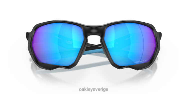 Oakley plazma T8RX0264 prizm safir polariserade linser, mattsvart båge
