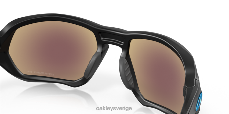 Oakley plazma T8RX0264 prizm safir polariserade linser, mattsvart båge