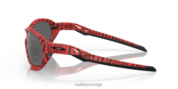 Oakley plazma röd tiger T8RX0271 prizm svarta linser, röd tigerbåge
