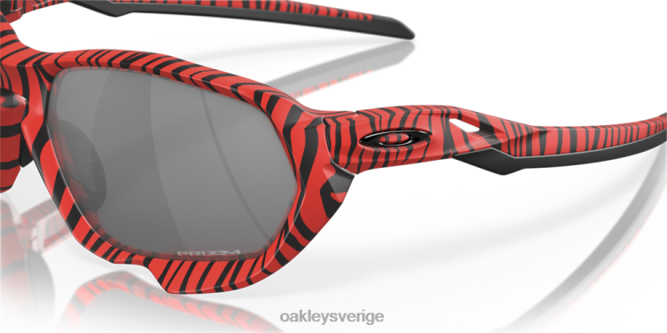 Oakley plazma röd tiger T8RX0271 prizm svarta linser, röd tigerbåge