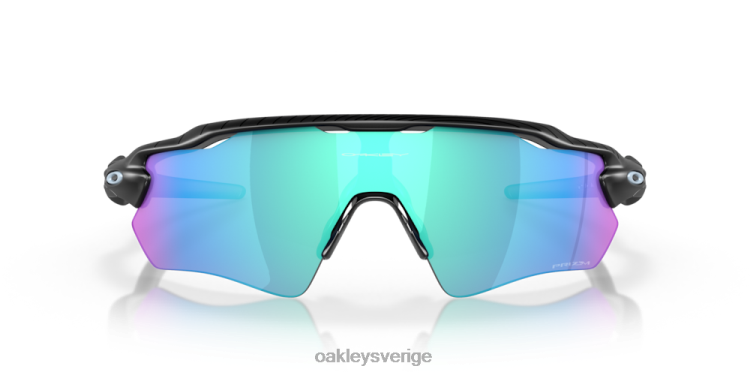 Oakley radar ev bana omringa samling T8RX0241 prizm safir linser, matt svart båge
