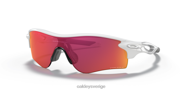 Oakley radarlåsbana (låg bropassning) T8RX0701 prizm fältlinser, polerad vit båge