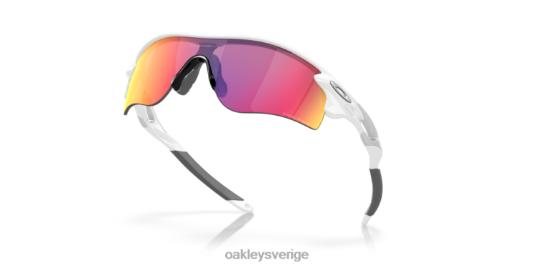 Oakley radarlåsbana (låg bropassning) T8RX0702 prizm väglinser, polerad vit båge
