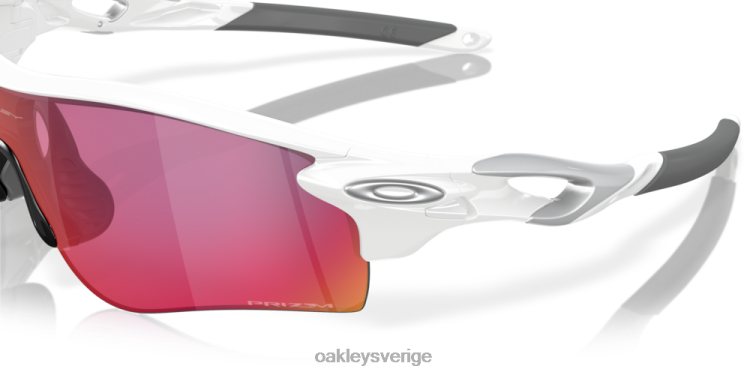 Oakley radarlåsbana (låg bropassning) T8RX0702 prizm väglinser, polerad vit båge