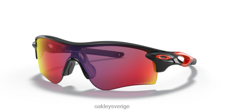 Oakley radarlåsbana (låg bropassning) T8RX0704 prizm väglinser, polerad svart båge